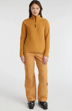 Clearance O’Neill Trui Jack's Fleece Met Halve Rits | Rich Caramel