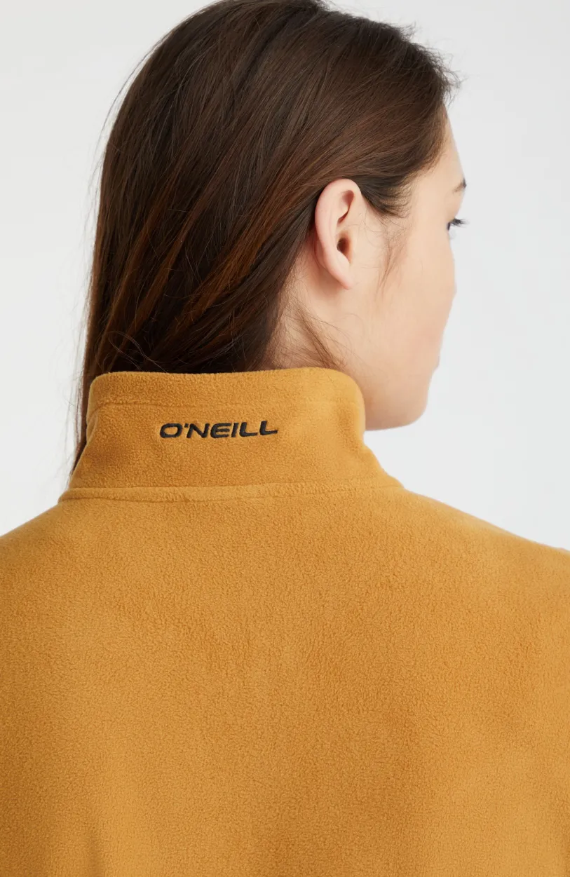 Clearance O’Neill Trui Jack's Fleece Met Halve Rits | Rich Caramel