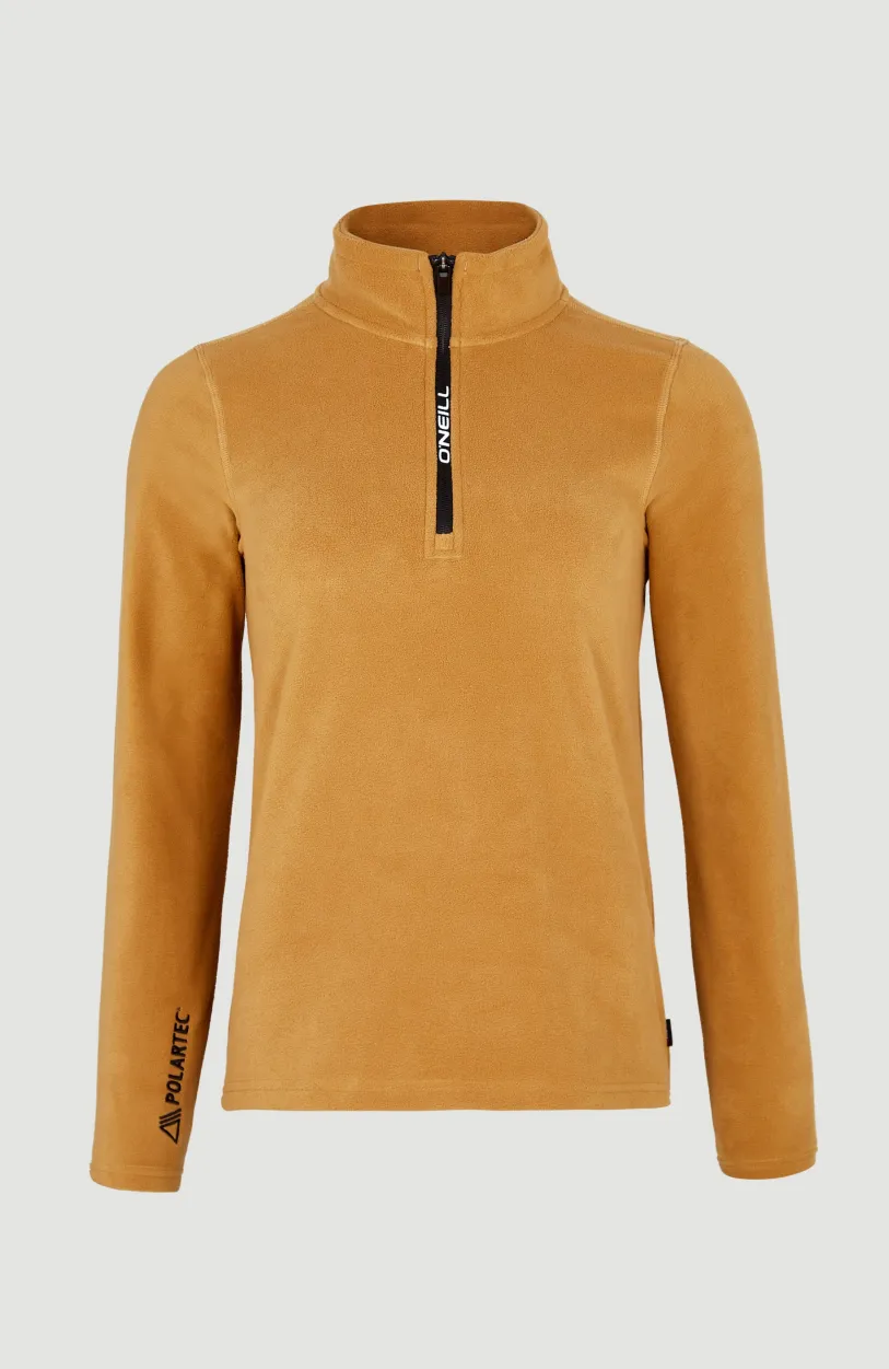 Clearance O’Neill Trui Jack's Fleece Met Halve Rits | Rich Caramel