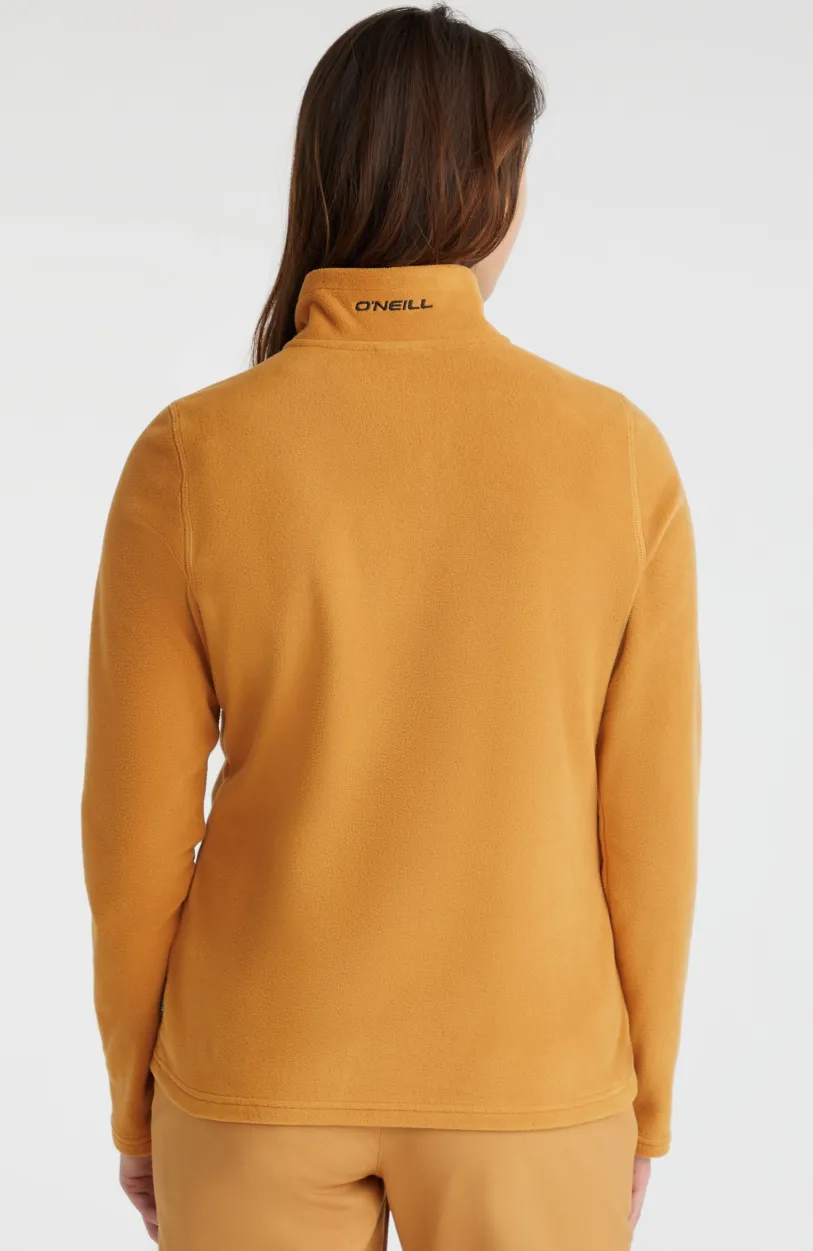 Clearance O’Neill Trui Jack's Fleece Met Halve Rits | Rich Caramel