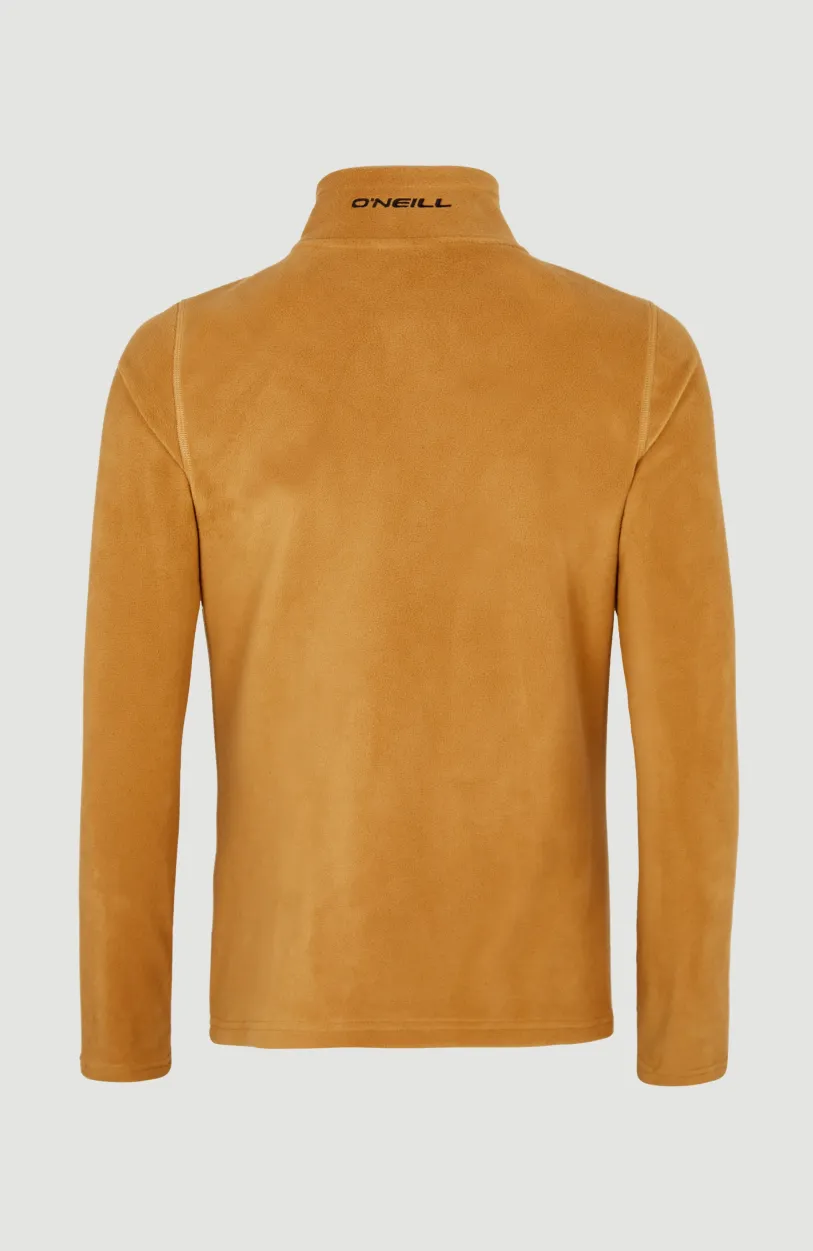 Clearance O’Neill Trui Jack's Fleece Met Halve Rits | Rich Caramel