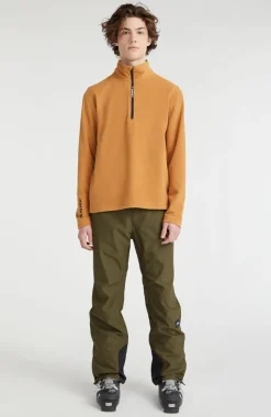New O’Neill Trui Jack's Fleece Met Halve Rits | Rich Caramel