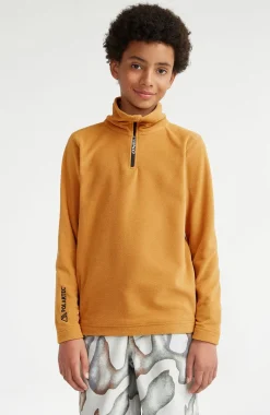Clearance O’Neill Trui Jack's Fleece Met Halve Rits | Rich Caramel