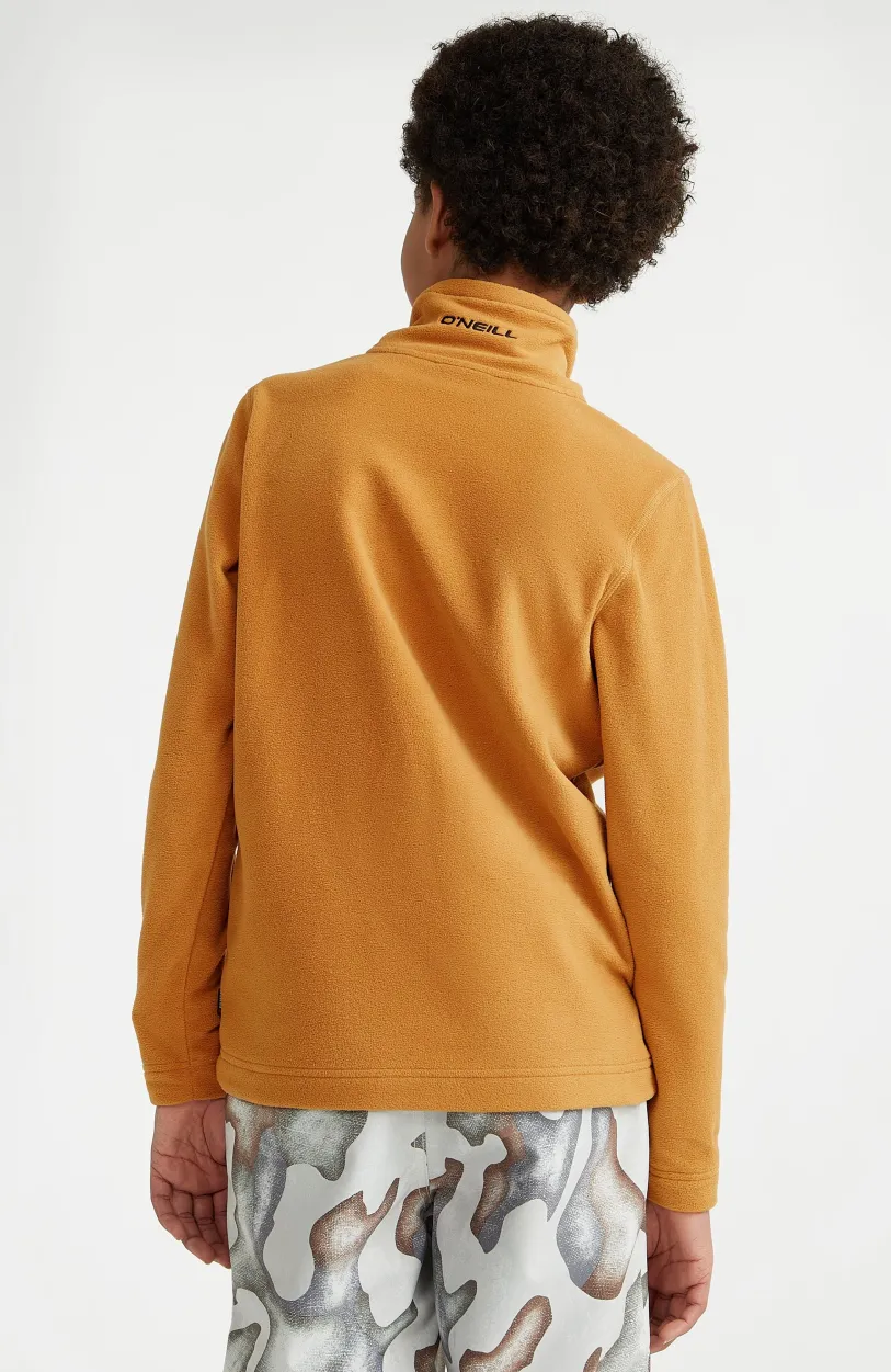 Clearance O’Neill Trui Jack's Fleece Met Halve Rits | Rich Caramel