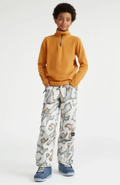 Clearance O’Neill Trui Jack's Fleece Met Halve Rits | Rich Caramel
