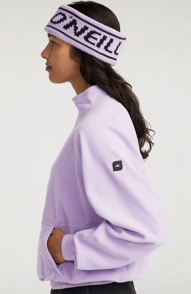 O’Neill Trui O'Riginals Fleece Met Halve Rits | Purple Rose