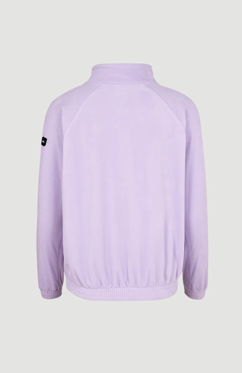 O’Neill Trui O'Riginals Fleece Met Halve Rits | Purple Rose
