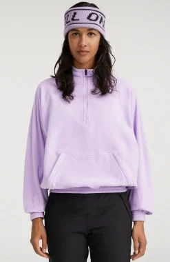 O’Neill Trui O'Riginals Fleece Met Halve Rits | Purple Rose