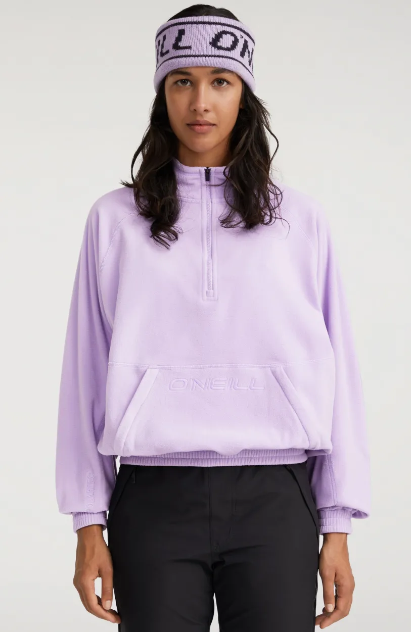 O’Neill Trui O'Riginals Fleece Met Halve Rits | Purple Rose