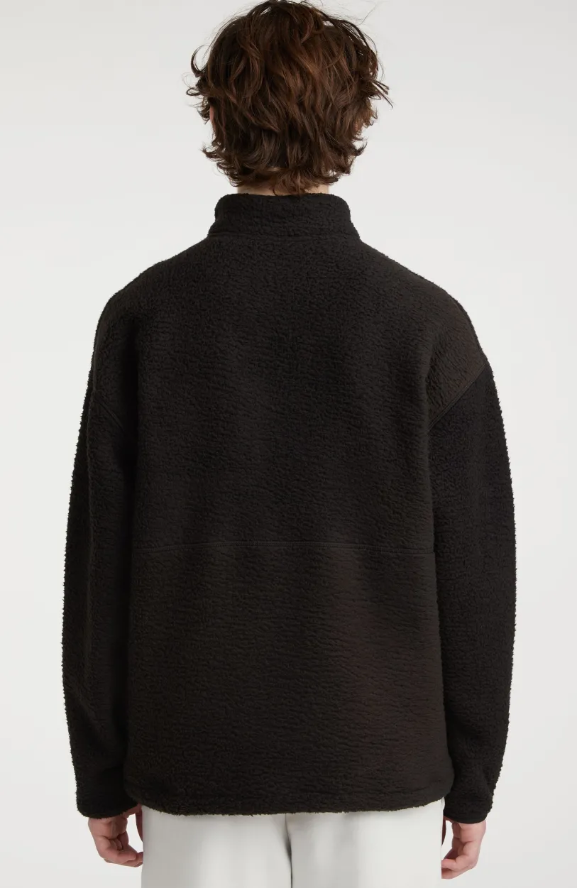 Sale O’Neill Trui Surf Heroes Fleece Met Halve Rits | Black Out