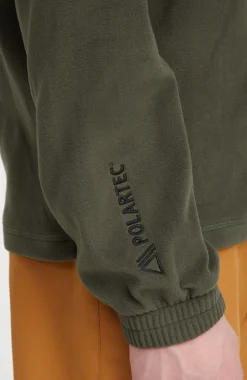 Hot O’Neill Trui Utility Light Fleece Met Halve Rits | Forest Night