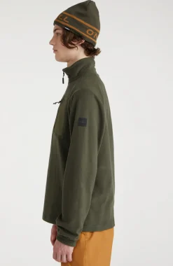 Hot O’Neill Trui Utility Light Fleece Met Halve Rits | Forest Night