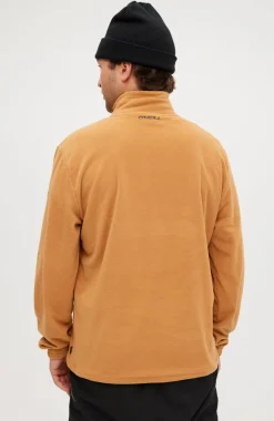 New O’Neill Trui Utility Light Fleece Met Halve Rits | Rich Caramel