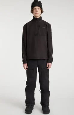 Online O’Neill Trui Utility Light Fleece Met Halve Rits | Black Out