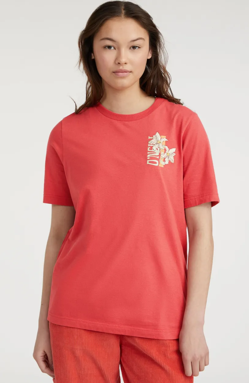 Clearance O’Neill T-shirt Allora Graphic | Red Orcher