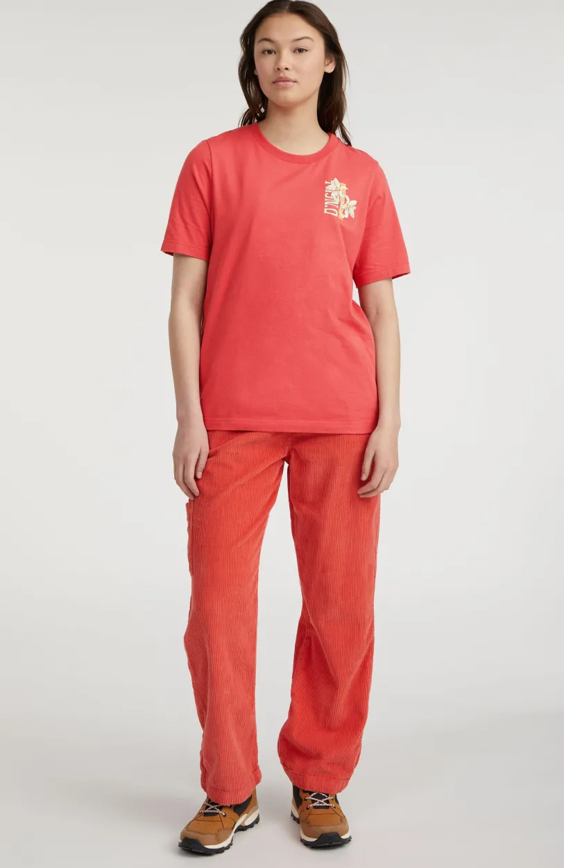 Clearance O’Neill T-shirt Allora Graphic | Red Orcher