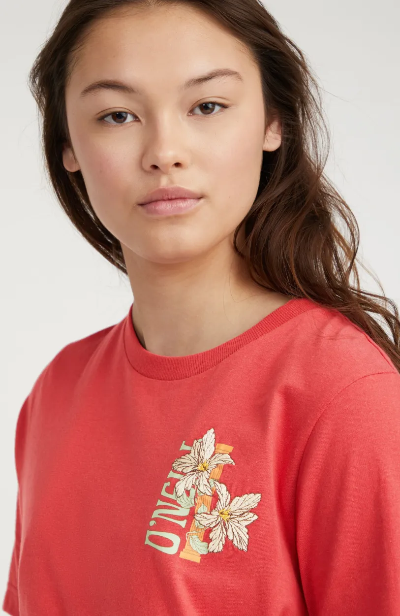 Clearance O’Neill T-shirt Allora Graphic | Red Orcher