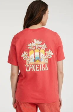 Clearance O’Neill T-shirt Allora Graphic | Red Orcher