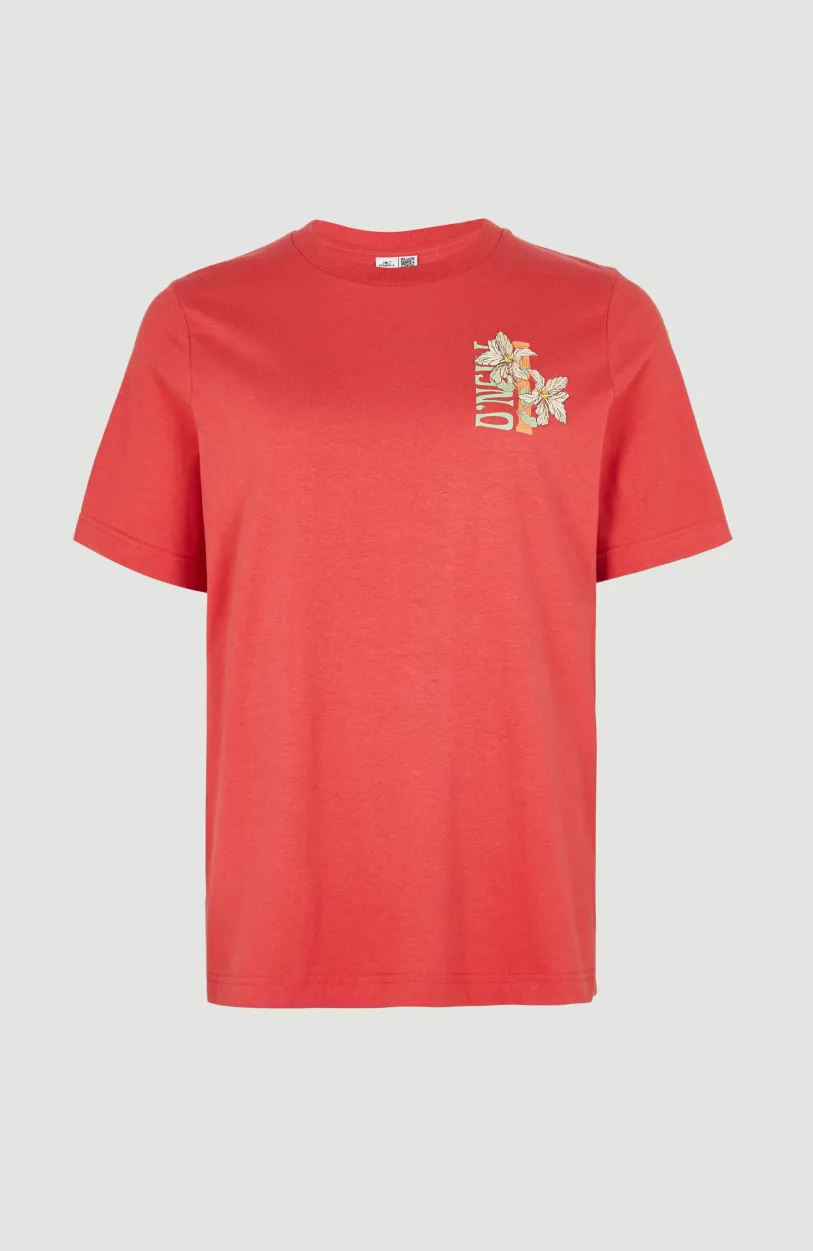 Clearance O’Neill T-shirt Allora Graphic | Red Orcher