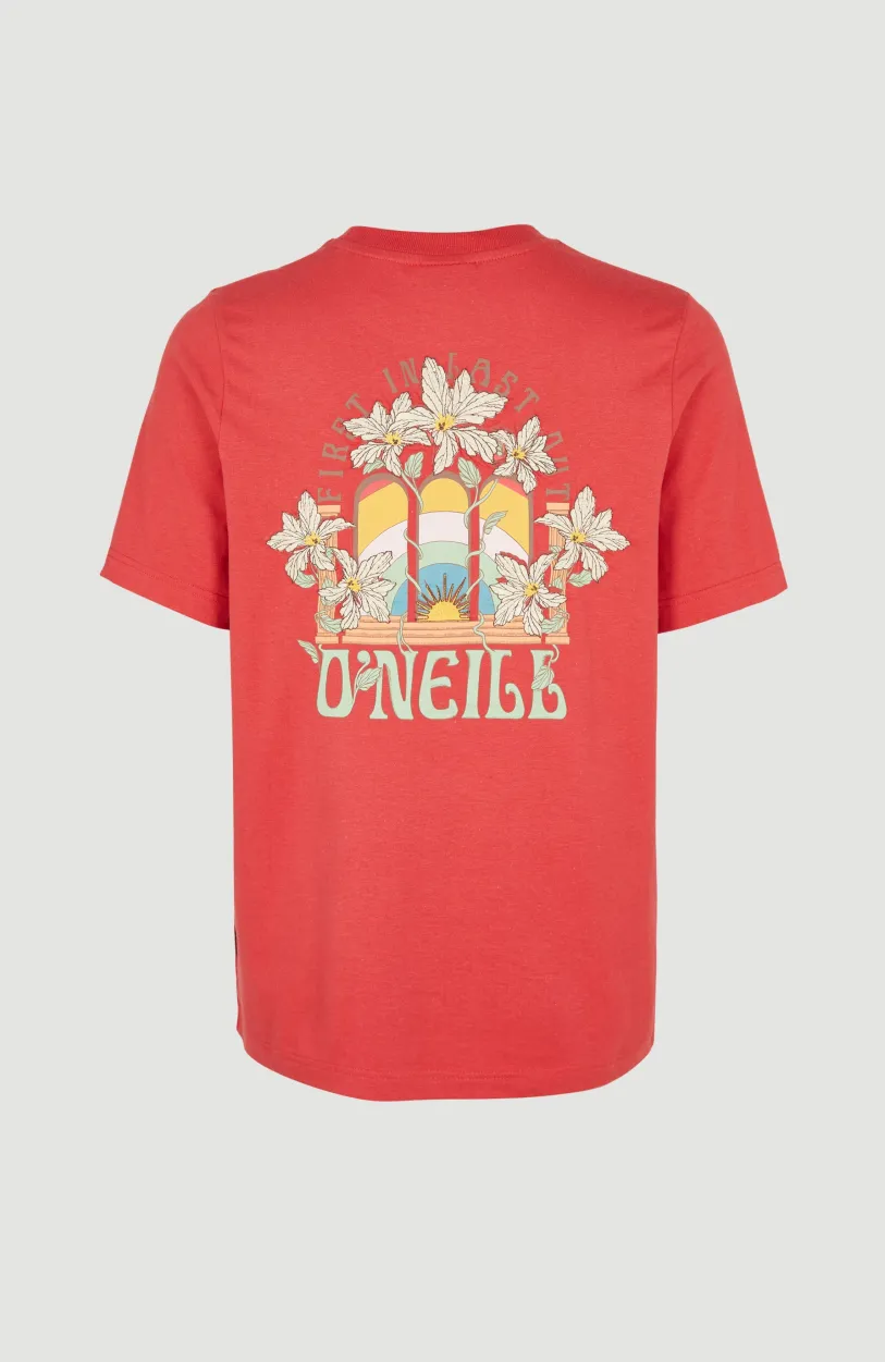 Clearance O’Neill T-shirt Allora Graphic | Red Orcher