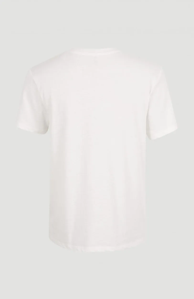 Discount O’Neill T-shirt Essentials Met V-hals | Snow White