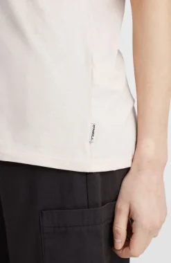 New O’Neill T-shirt Essentials Met V-hals | Peach Whip