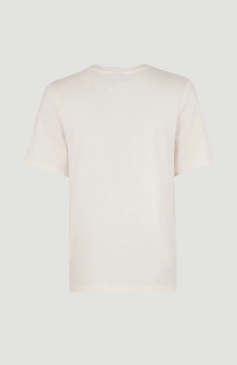 New O’Neill T-shirt Essentials Met V-hals | Peach Whip