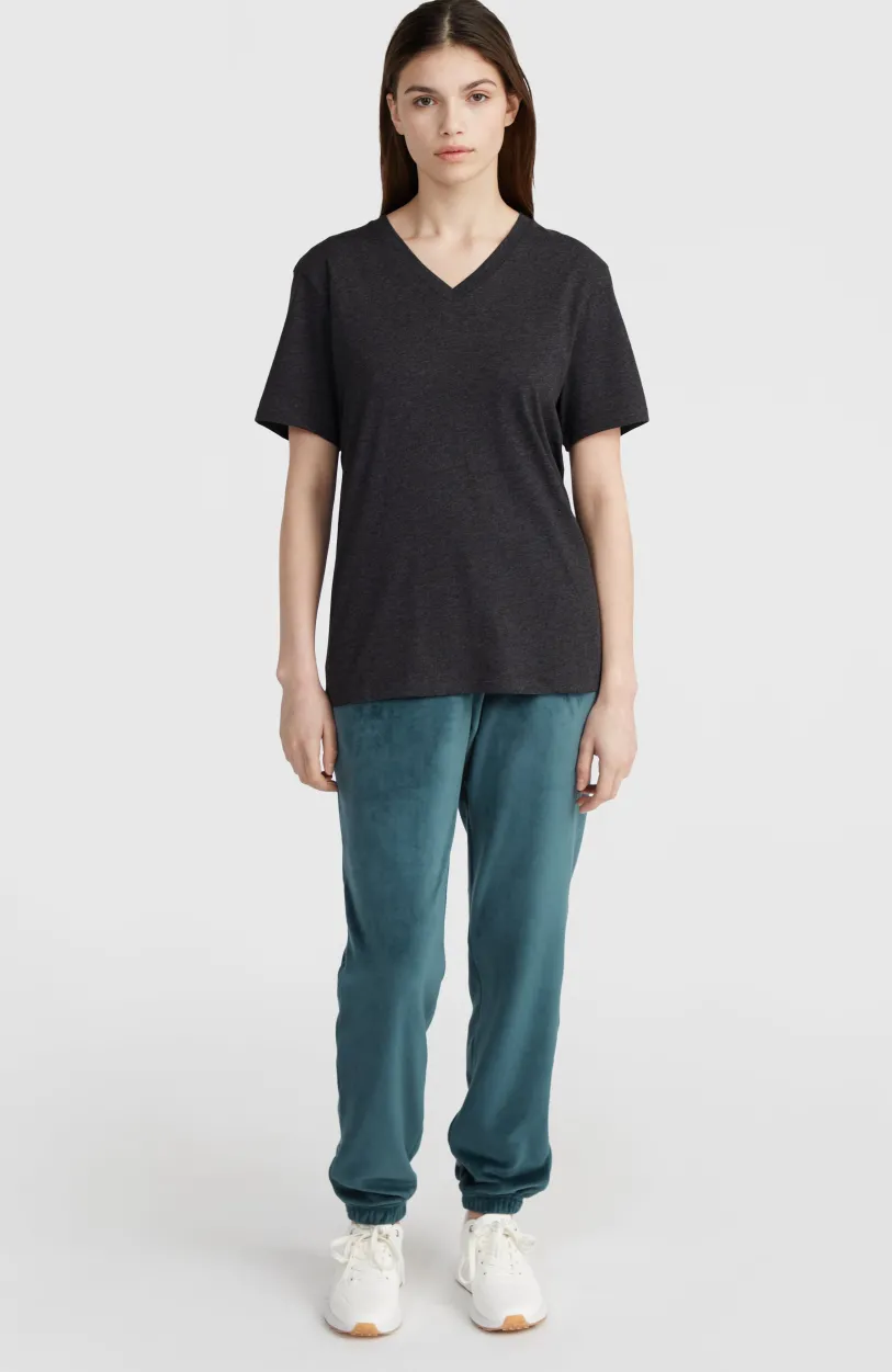 New O’Neill T-shirt Essentials Met V-hals | Black Out