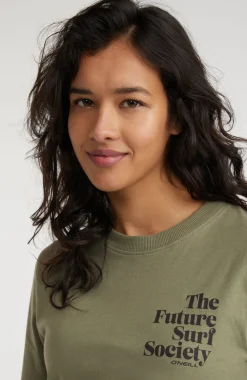 Discount O’Neill T-shirt Future Surf Society | Deep Lichen Green