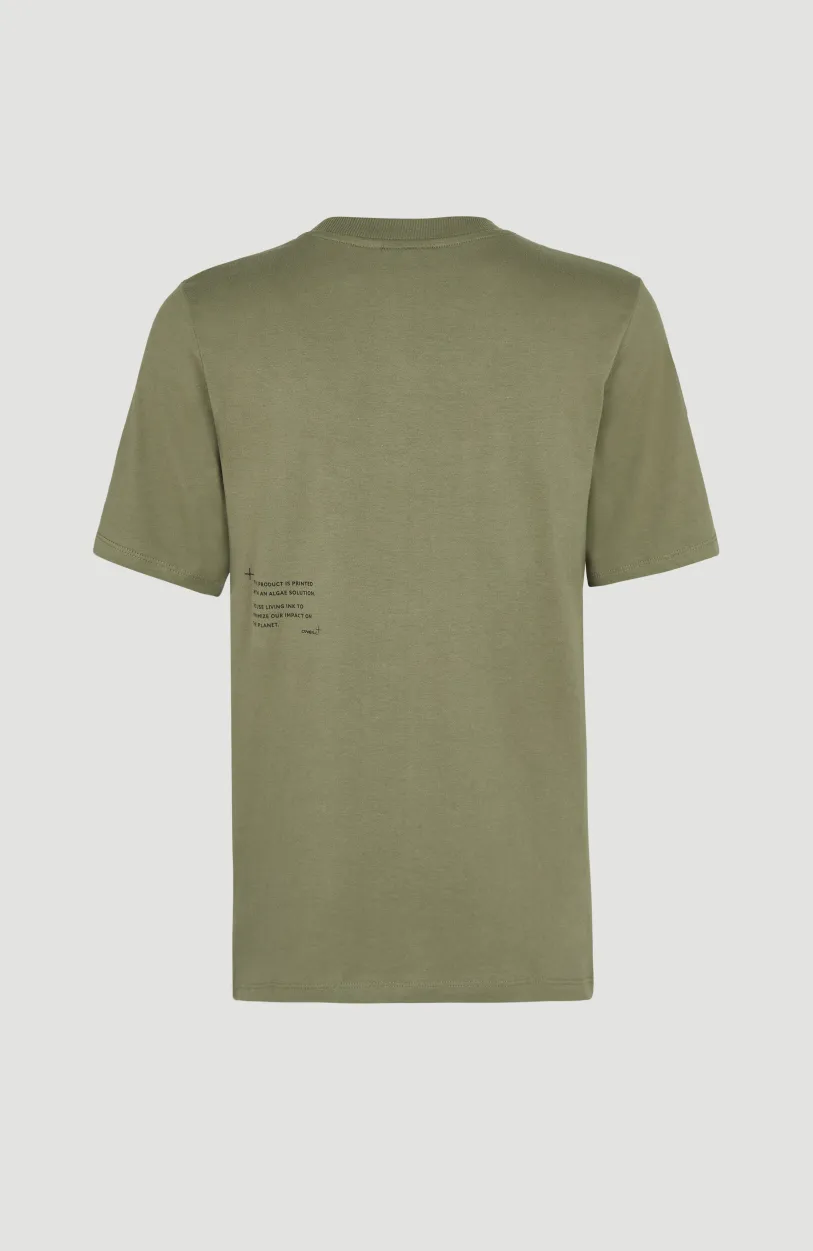 Discount O’Neill T-shirt Future Surf Society | Deep Lichen Green