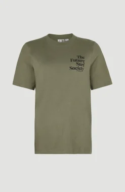 Discount O’Neill T-shirt Future Surf Society | Deep Lichen Green