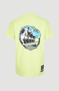 O’Neill T-shirt Limbo Graphic Long | Sunny Lime