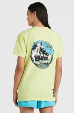 O’Neill T-shirt Limbo Graphic Long | Sunny Lime