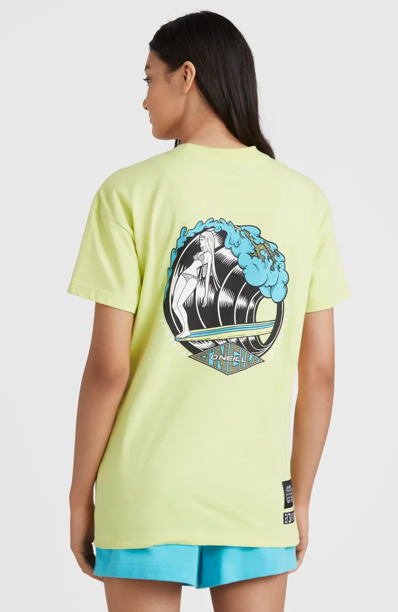 O’Neill T-shirt Limbo Graphic Long | Sunny Lime