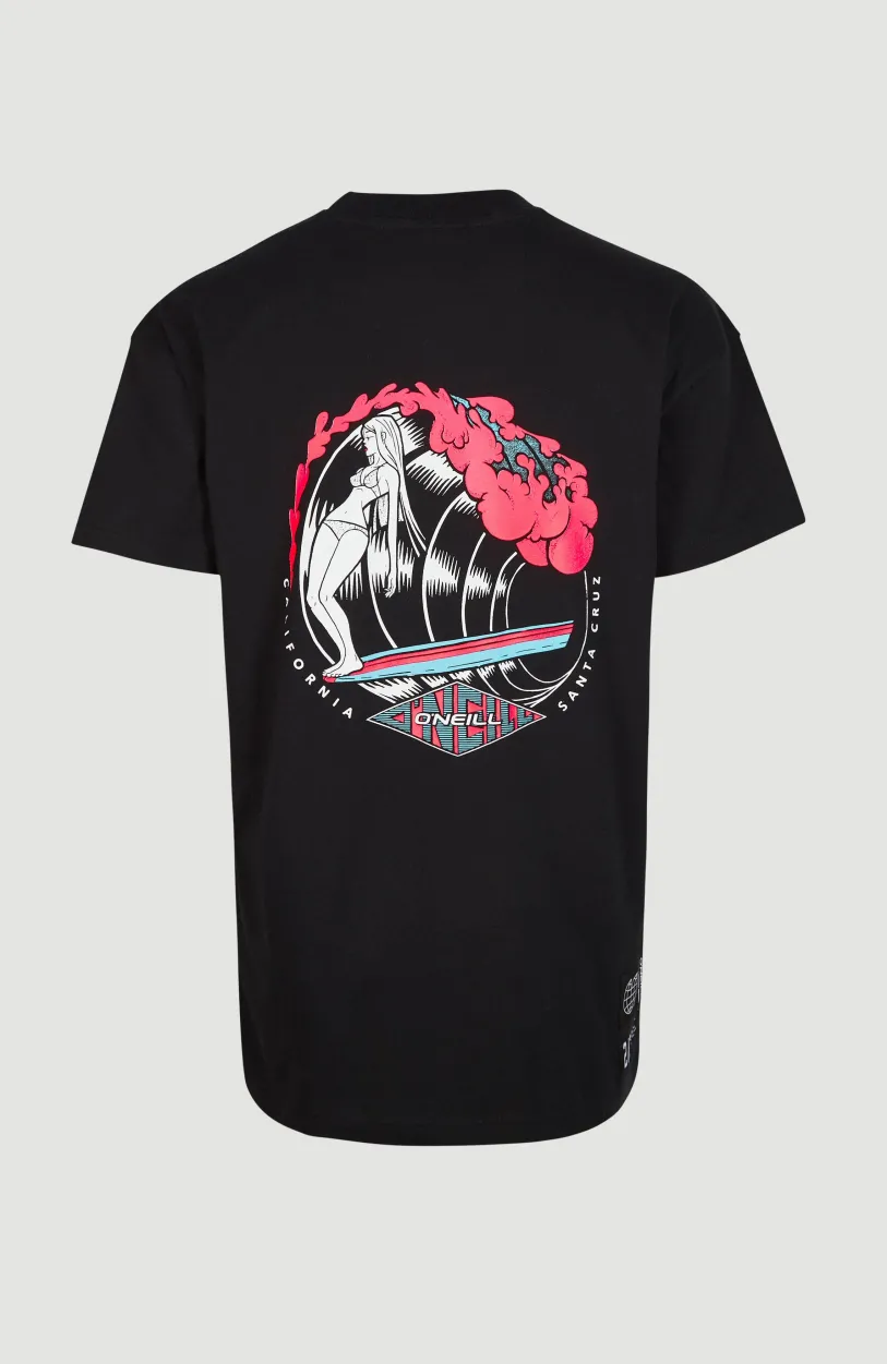 Clearance O’Neill T-shirt Limbo Graphic Long | Black Out
