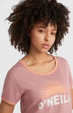 Best O’Neill T-shirt Marri Ringer | Ash Rose