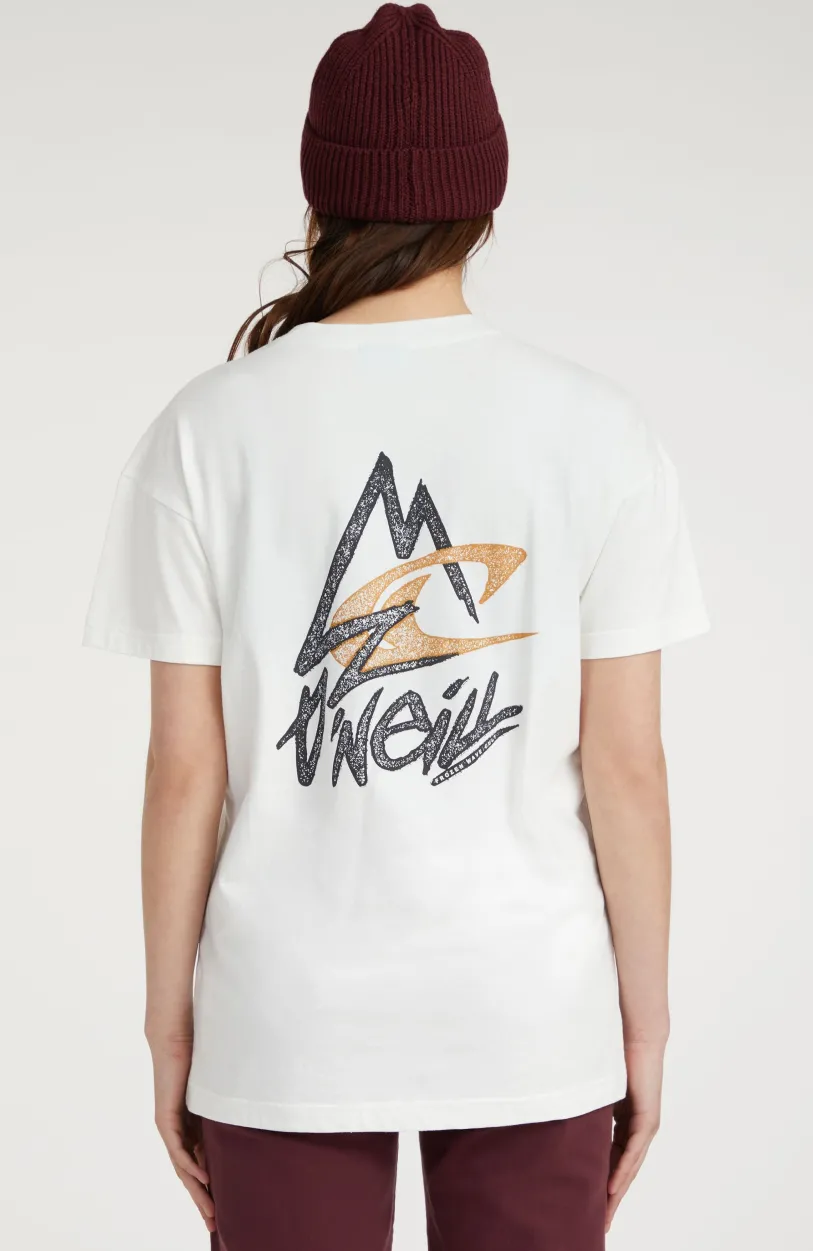 O’Neill T-shirt Mountain Long | Snow White