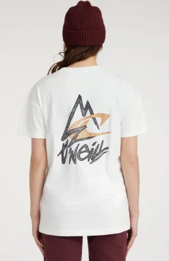 O’Neill T-shirt Mountain Long | Snow White