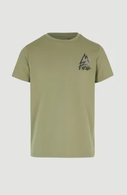 Discount O’Neill T-shirt O'Neill TRVLR Series Plutoniam | Deep Lichen Green