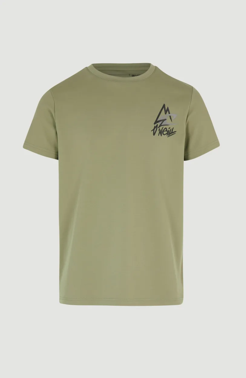 Discount O’Neill T-shirt O'Neill TRVLR Series Plutoniam | Deep Lichen Green