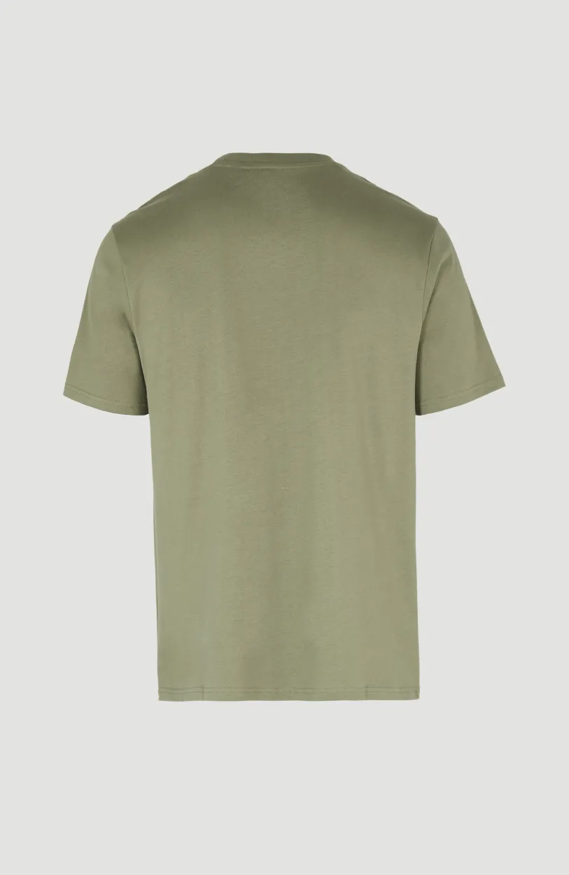 New O’Neill T-shirt Torrey | Deep Lichen Green