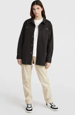 Discount O’Neill Twill Overshirt | Black Out