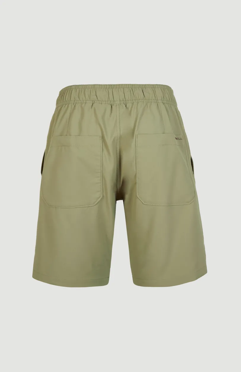 Sale O’Neill Utility 17" Hybrid Short | Deep Lichen Green
