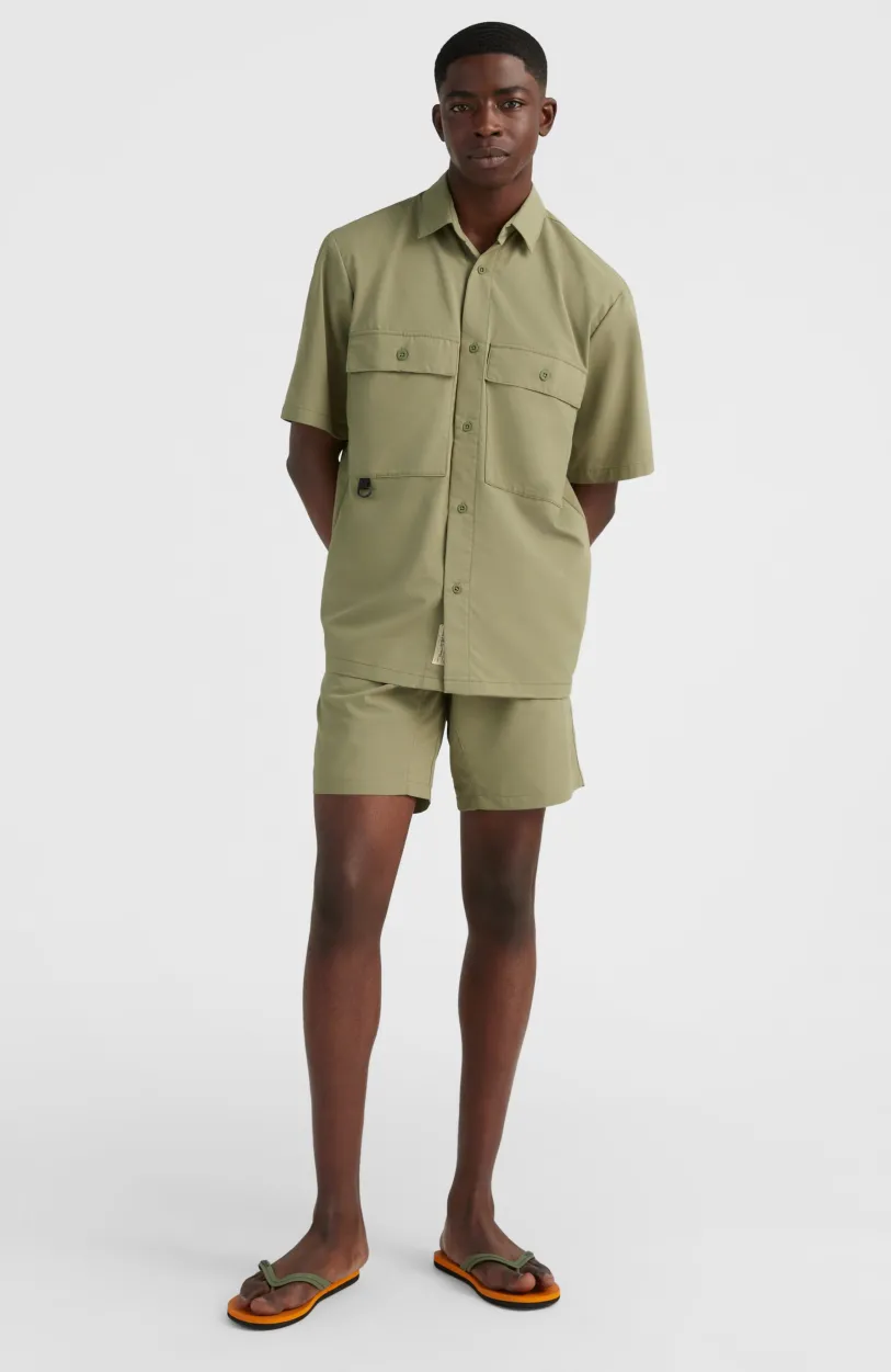 Sale O’Neill Utility 17" Hybrid Short | Deep Lichen Green