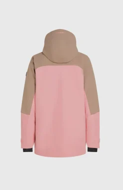Clearance O’Neill Utility Hybrid Wintersportjas | Genuine Pink Colour Block
