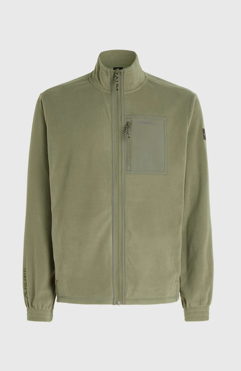 New O’Neill Utility Light Polartec 100 Fleecevest | Deep Lichen Green