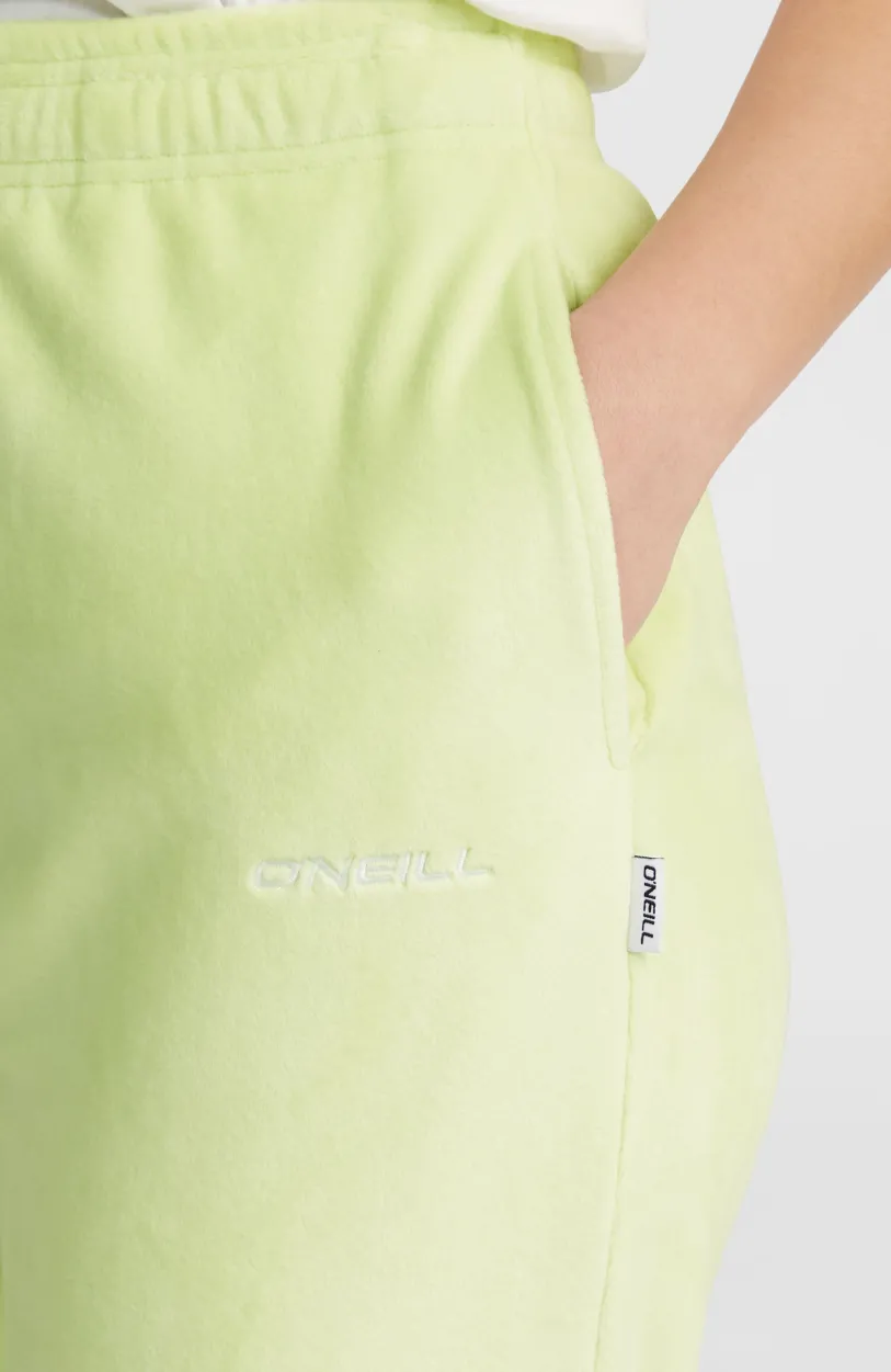 Hot O’Neill Velour Joggingbroek | Lime Wash