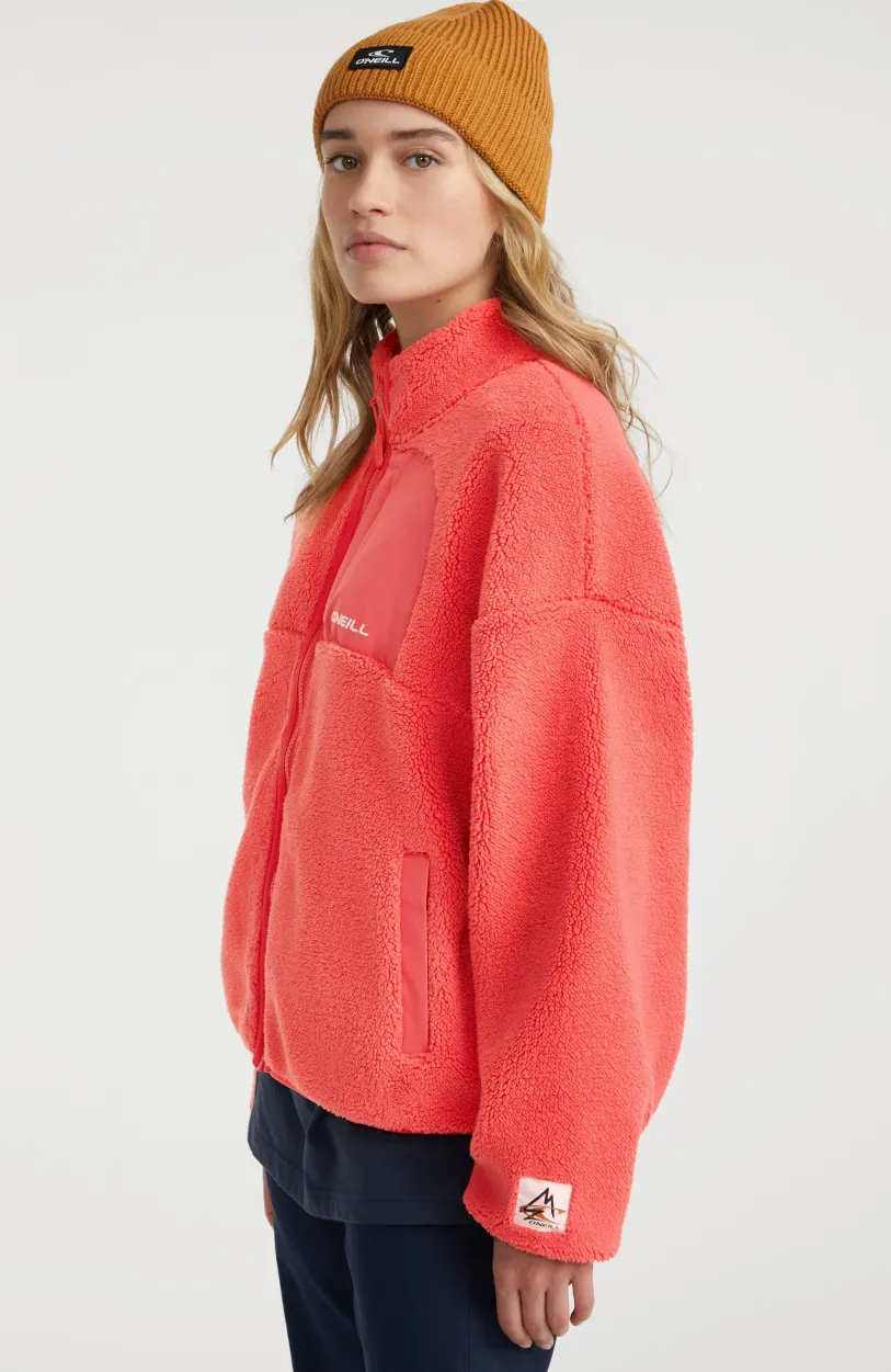 Clearance O’Neill Vest Cloudrest Fleece | Red Orcher