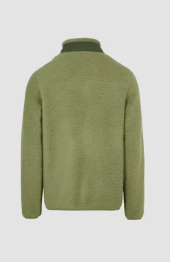 Hot O’Neill Vest High-Pile Fleece | Deep Lichen Green