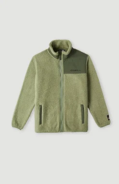 O’Neill Vest High-Pile Fleece | Deep Lichen Green
